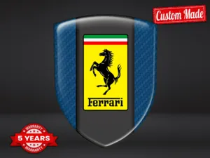 Ferrari Custom Made Bumper Stickers Tuning Luxury Edition